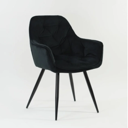Крісло Desire Chery Velvet Чорне