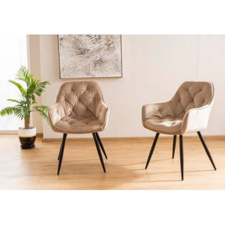Крісло Desire Chery Velvet Бежеве2