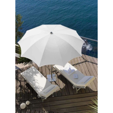 Парасоля садова Crema Outdoor Narciso ø200 см Bianco7