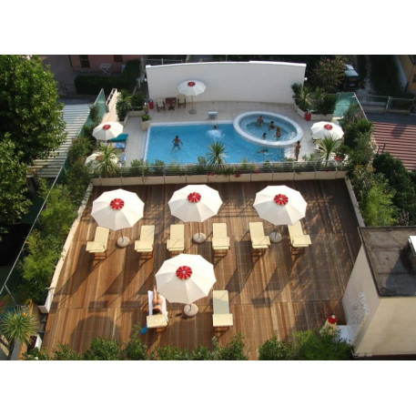 Парасоля садова Crema Outdoor Narciso ø200 см Bianco3