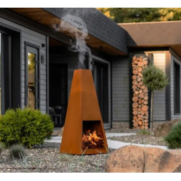 Кострова чаша - вогнище OXA Taper з CorTen 