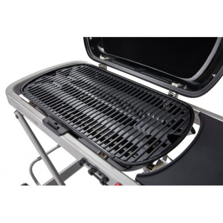 Газовий гриль Weber Traveler чорний1
