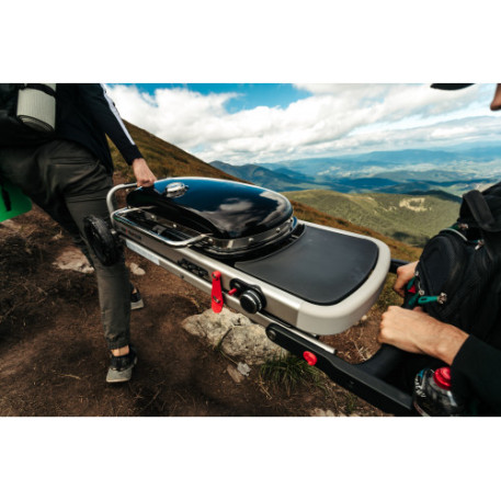 Газовий гриль Weber Traveler чорний3