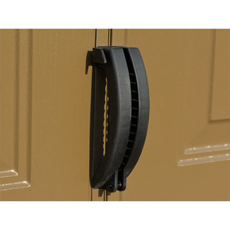 Сарай пластиковий Duramax StoreAll 245x168x220 см слонова кістка11