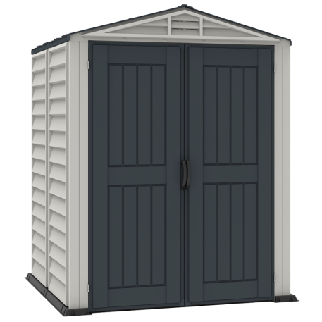 Сарай пластиковий YARDMATE 171X171X210 Сірий5