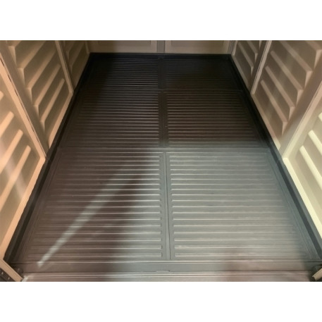 Сарай пластиковий YARDMATE 171X171X210 Сірий1
