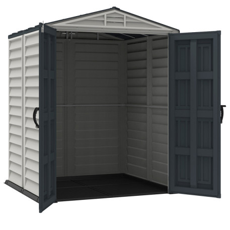 Сарай пластиковий YARDMATE 171X171X210 Сірий6
