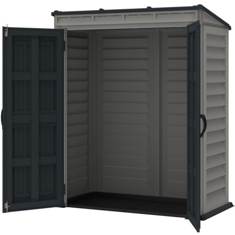 Сарай пластиковый YARDMATE 171X92X202 Серый2