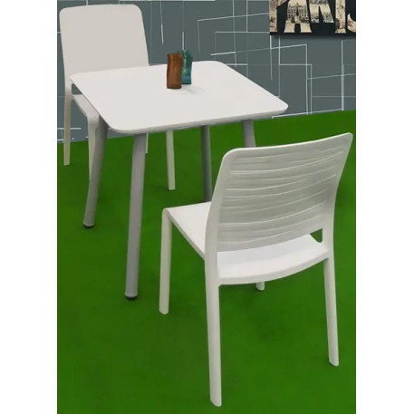 Стілець пластиковий "Charlotte Deco Chair" білий2