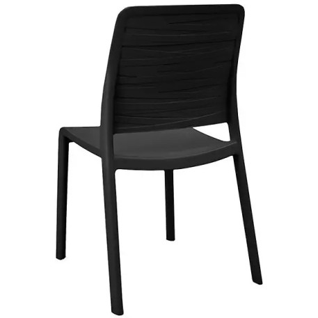Стілець пластиковий "Charlotte Deco Chair" сірий1