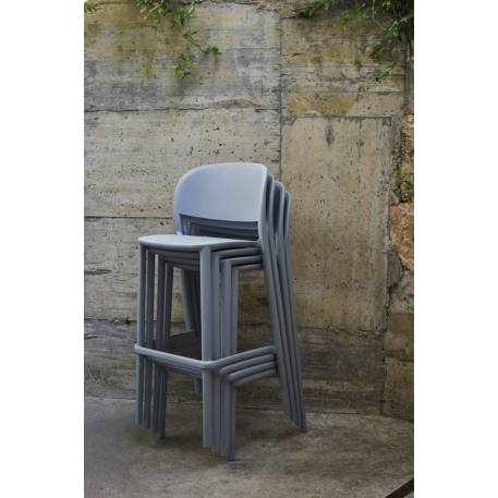 Барний стілець EZPELETA Trena Stool Blue Grey Сірий4