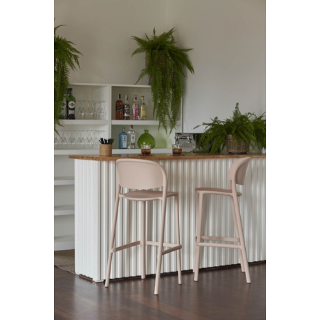 Барний стілець EZPELETA Trena Stool Pearl Бежевий4
