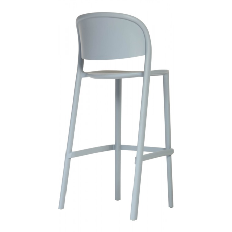 Барний стілець EZPELETA Trena Stool Blue Grey Сірий1