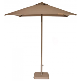 Парасолька Ezpeleta Eolo Pureti 2.5x2.5 Taupe з базою Bond 35 кг