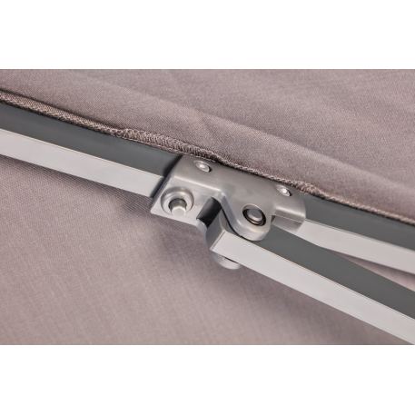 Парасолька Ezpeleta Eolo Pureti 2.5x2.5 Taupe з базою Bond 35 кг2