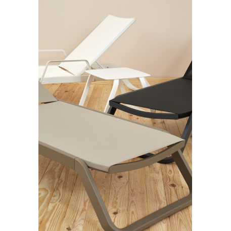 Шезлонг EZPELETA Vila Anthracite Антрацит3