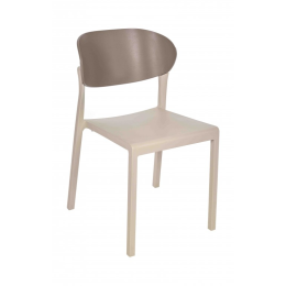 Стілець EZPELETA Bake Sand Taupe бежевий