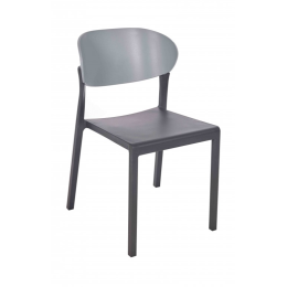 Стілець EZPELETA Bake Anthracite Bluegrey антрацит