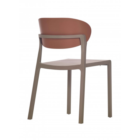 Стілець EZPELETA Bake Taupe Terracota теракотовий1