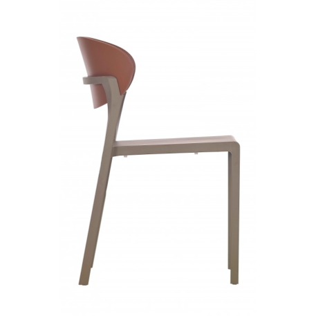 Стілець EZPELETA Bake Taupe Terracota теракотовий3
