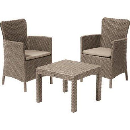 Набір садових меблів Keter SALVADOR BALCONY SET Капучино1