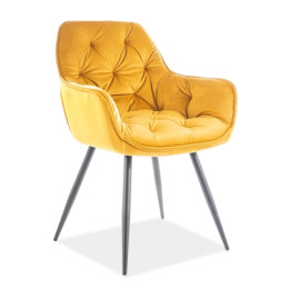Крісло Desire Chery Velvet Жовте