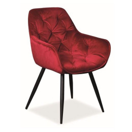 Крісло Desire Chery Velvet Вишневе