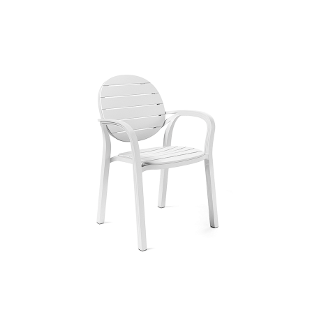 Комплект меблів для тераси Nardi SET TAVOLO ALLORO 140-210 with PALMA на 6 місць Білий6