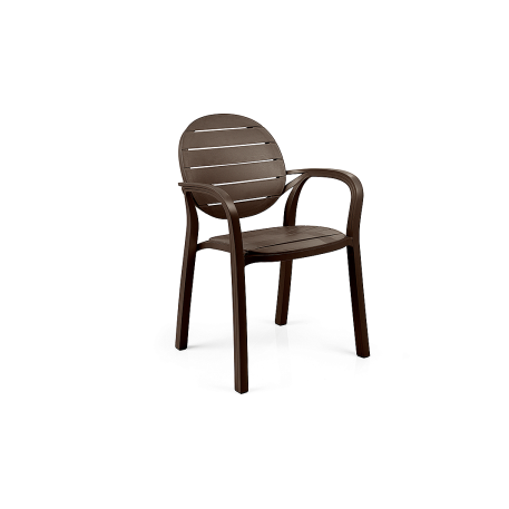 Комплект меблів для тераси Nardi SET TAVOLO ALLORO 140-210 with PALMA Caffe на 8 місць6