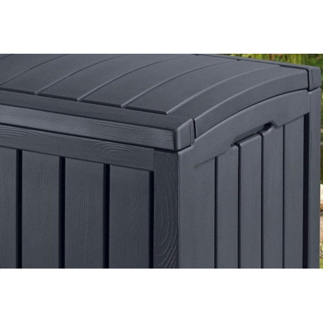 Скриня для зберігання KETER GLENWOOD STORAGE BOX 390л Графіт3