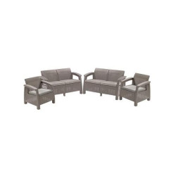 Комплект садових меблів KETER Corfu Rest Set Капучино