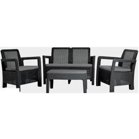 Комплект садовой мебели Tarifa lounge set Графит1