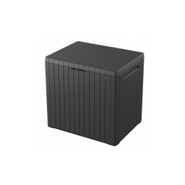 Ящик для зберігання Keter City Garden Plastic Storage Box 113л Графіт