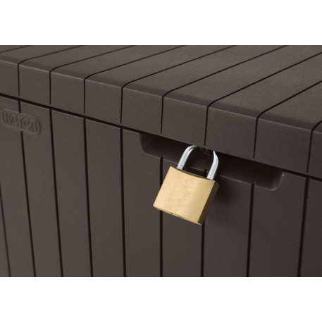 Ящик для зберігання Keter City Garden Plastic Storage Box 113л Графіт5