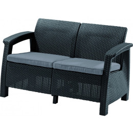 Софа Keter Corfu love seat Графіт