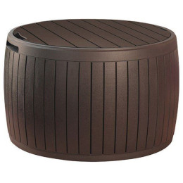 Стіл-скриня KETER CIRCA WOOD STORAGE BOX 140л Коричневий