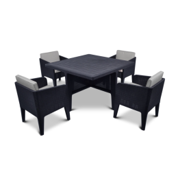Комплект садових меблів KETER COLUMBIA SET 5 Графіт