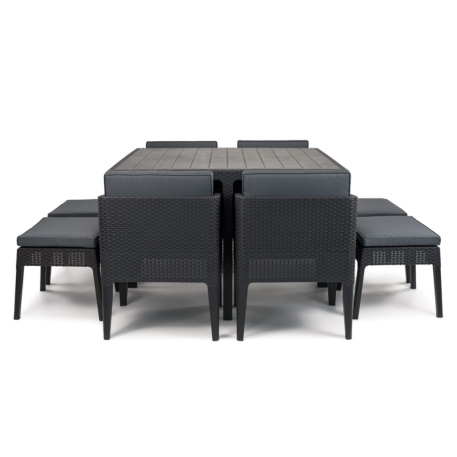 Комплект садових меблів KETER COLUMBIA SET 9 Графіт2