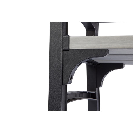 Лава садова Montero Double seat bench Сіра1