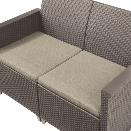 Комплект садових меблів Emma SEATER SOFA SET Капучино3