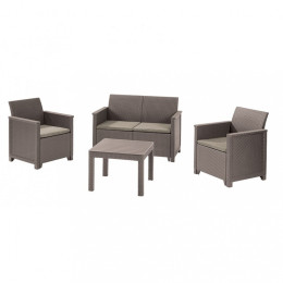 Комплект садових меблів Emma Set Капучино