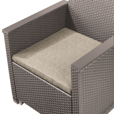 Комплект садових меблів EMMA 3 SOFA SET Капучино2