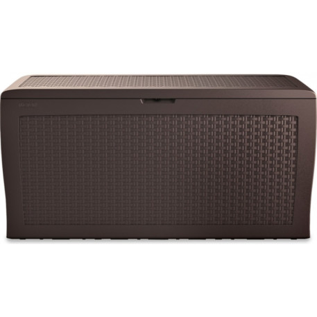 Садовий ящик Keter SAMOA RATTAN BOX 270 Коричневий1