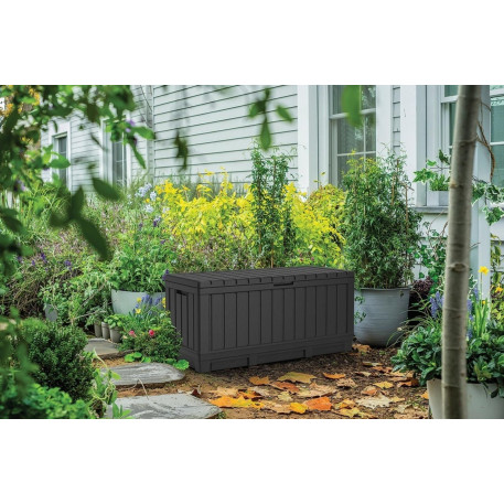 Садова скриня Keter Kentwood 90G 350 л Box Коричнева2
