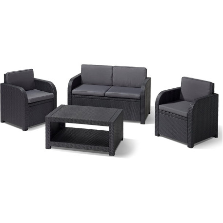 Комплект садових меблів Modena Set Графіт1
