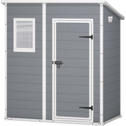 Садовий будинок KETER MANOR PENT 6 × 4 сірий