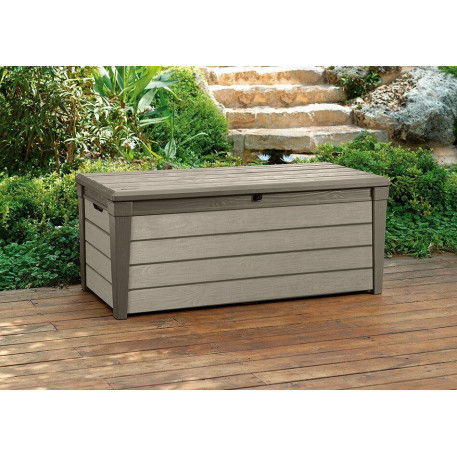 Ящик для зберігання KETER BRUSHWOOD STORAGE BOX 455л Сірий4