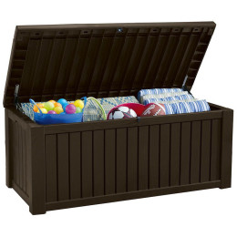 Садовий ящик KETER ROCKWOOD STORAGE BOX 570л Коричневий
