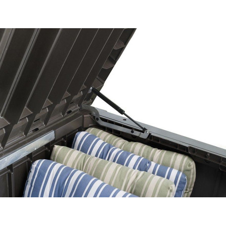 Садовий ящик KETER ROCKWOOD STORAGE BOX 570л Коричневий5
