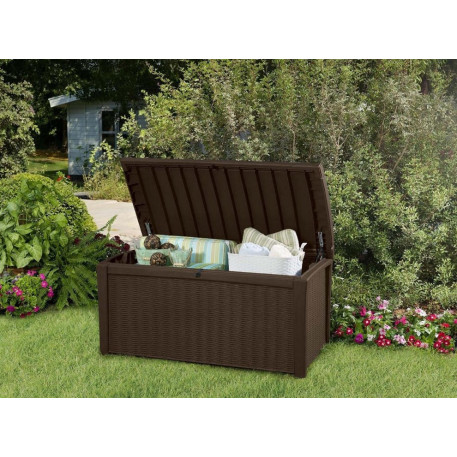 Сундук садовый KETER BORNEO STORAGE BOX 416л Коричневый1